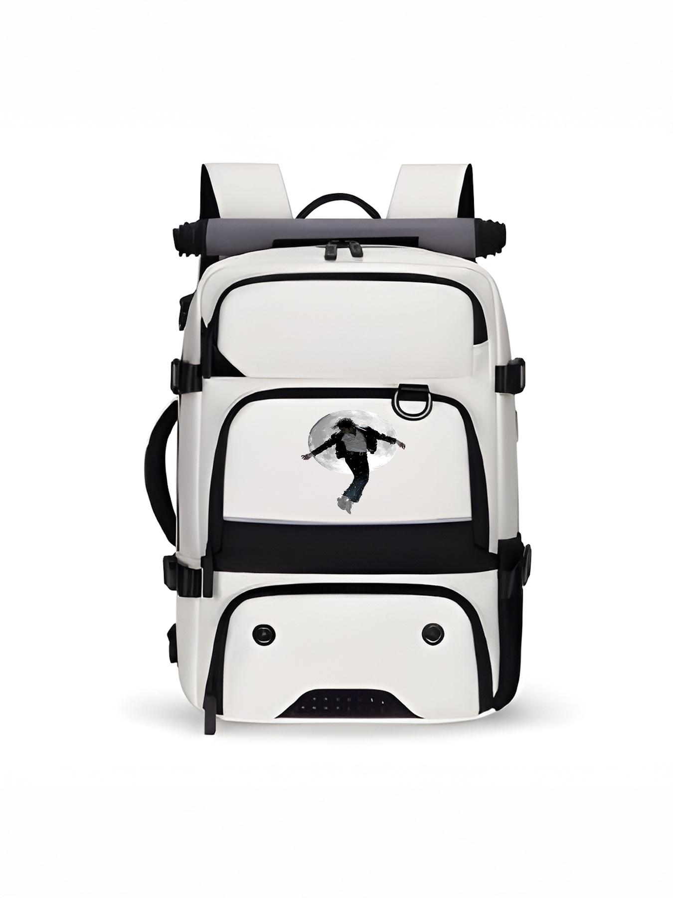 This hiking backpack, reminiscent of Michael Jackson's moonwalk, features a multi-layered design and is perfect for back-to-school or New Year's gifts.