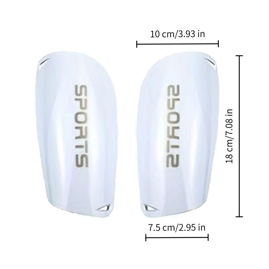 Durable Safe Comfortable Mini Football Shin Guards Set, Soft Breathable Socks, Anti-Slip Sweat-Absorbing Shock Absorption Soccer Socks