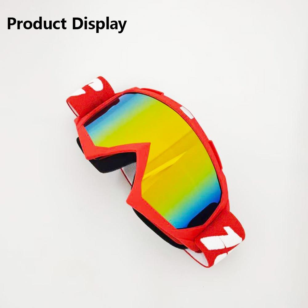 High definition lens racing glasses, windproof and sand proof, breathable all year round, trendy for both men and women, detachable lens, TPU material, adjustable, durable and lightweight, suitable for mountain bikes, all terrain bikes and motorcycles