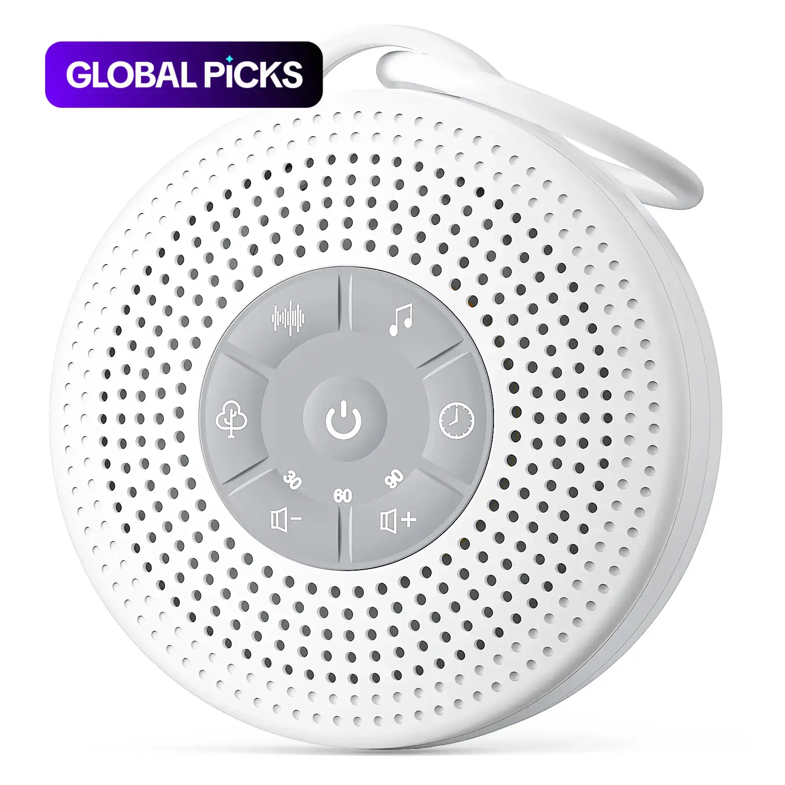 Portable Sound Machine, USB Rechargeable Wireless Speaker with 21 Nature Sounds, White Noise Machine for Sleep, Relaxation, Home, Office, Portable Audio Speaker #GLOBAL PICKS