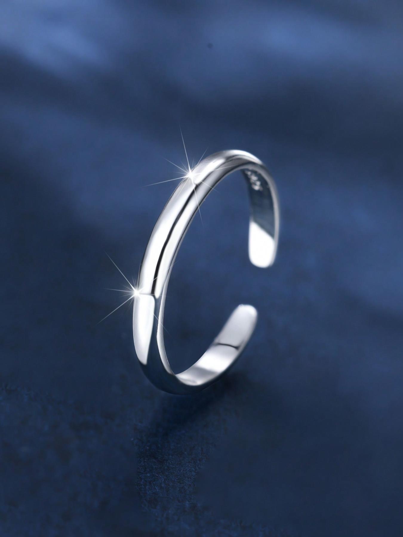 S925 Sterling Silver Simple Toe Ring, Fashionable Toe Ring for Women & Girls, Casual Jewelry for Party, Daily Decor, Trendy All-match & Exquisite Jewelry for Birthday Gift, Fine Jewelry