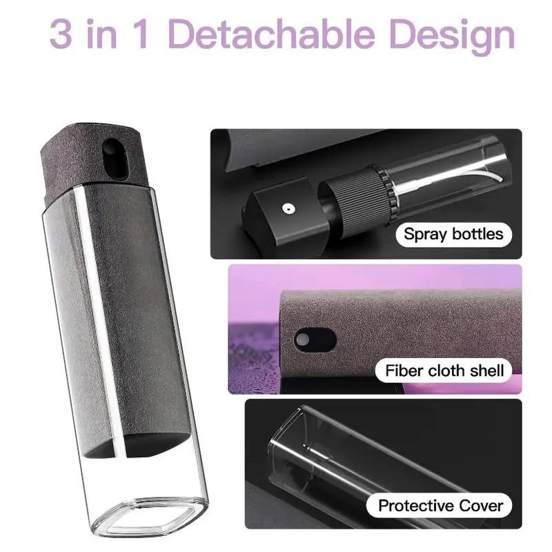 Three-In-One Car Windshield Cleaner Spray, Portable Car Window Cleaning Tool, Interior Car Cleaning Tool, Essential Auto Care Accessory