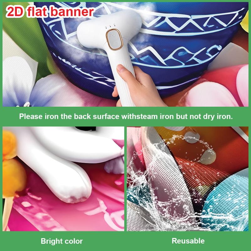 1 pair of Easter Happy Porch Banner set, 11.8x70.8 inches, featuring Happy rabbit and Easter egg designs, Easter and spring door decorations, suitable for both indoor and outdoor use, perfect for front porch, terrace, and garage