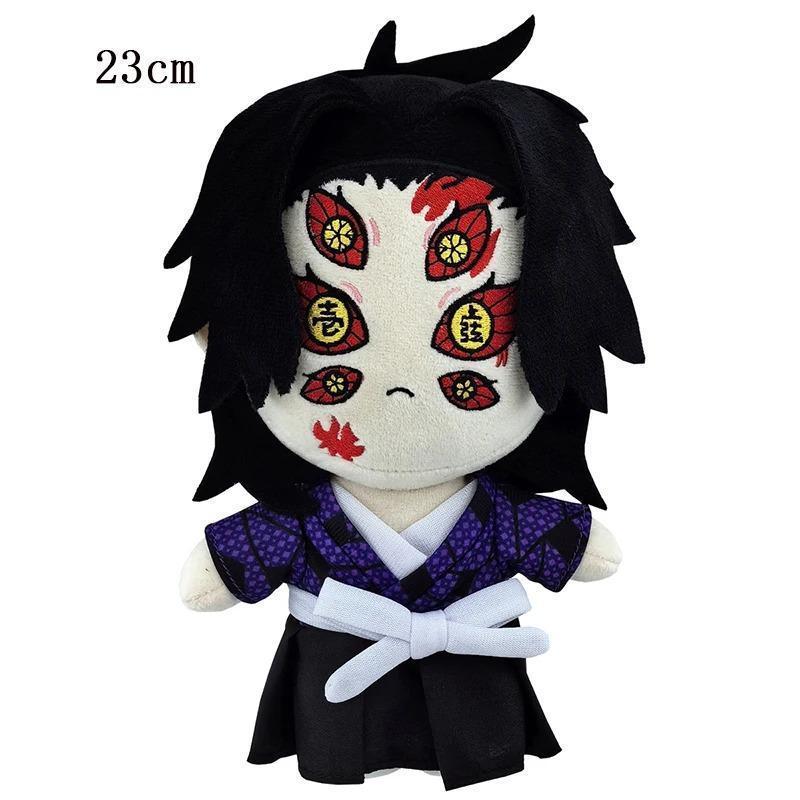 Demon Slayer Plush Stuffed Toys Tsugikuni Yoriichi Tsugikuni Michikatsu Akaza Anime Cartoon Figure Doll Children's Birthday Gift