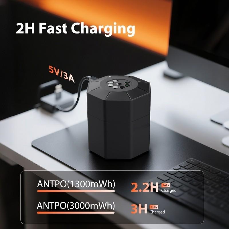 A rechargeable lithium battery compartment, consisting of 8 AA and 4 AAA lithium batteries, suitable for various household appliances. It features rechargeable lithium-ion batteries that can be reused. A must-have item for the home.