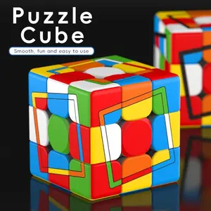 Sloping Frame B 3X3 Cube 2 Solutions, Cube 3X3X3, Magic Cube, Puzzle Cube, Decryption Game, 3D Puzzle, The Best Holiday Gift