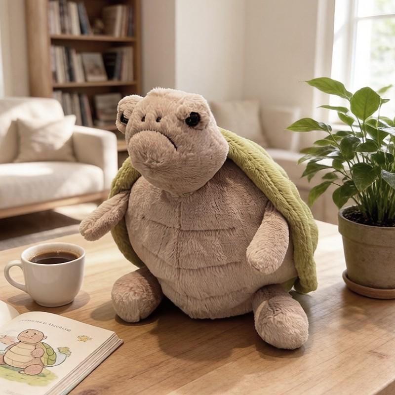 Premium Turtle Baby Doll Plush Toy, Soft and Cuddly Stuffed Animal, Perfect Gift for Kids, Christmas, Easter, Thanksgiving, Birthday