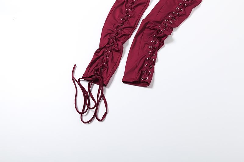 DOUCIU Trendy And Personalized Street Hip-Hop Sports Casual Streetwear Tracksuit Set Stretchy Suit Set Solid Color Basic Women'S Thin Long Sleeved Crop Top Paired With Adjustable Perforated Drawstring Pants Two-Piece Set