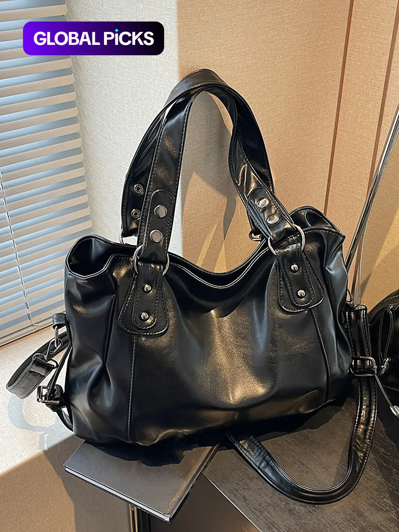 26 Fall/Winter Fashionable women's crossbody bag, exquisite and elegant women's handbag, trendy and simple style, large capacity women's bag, suitable for work, commuting, dating, parties, shopping and other occasions