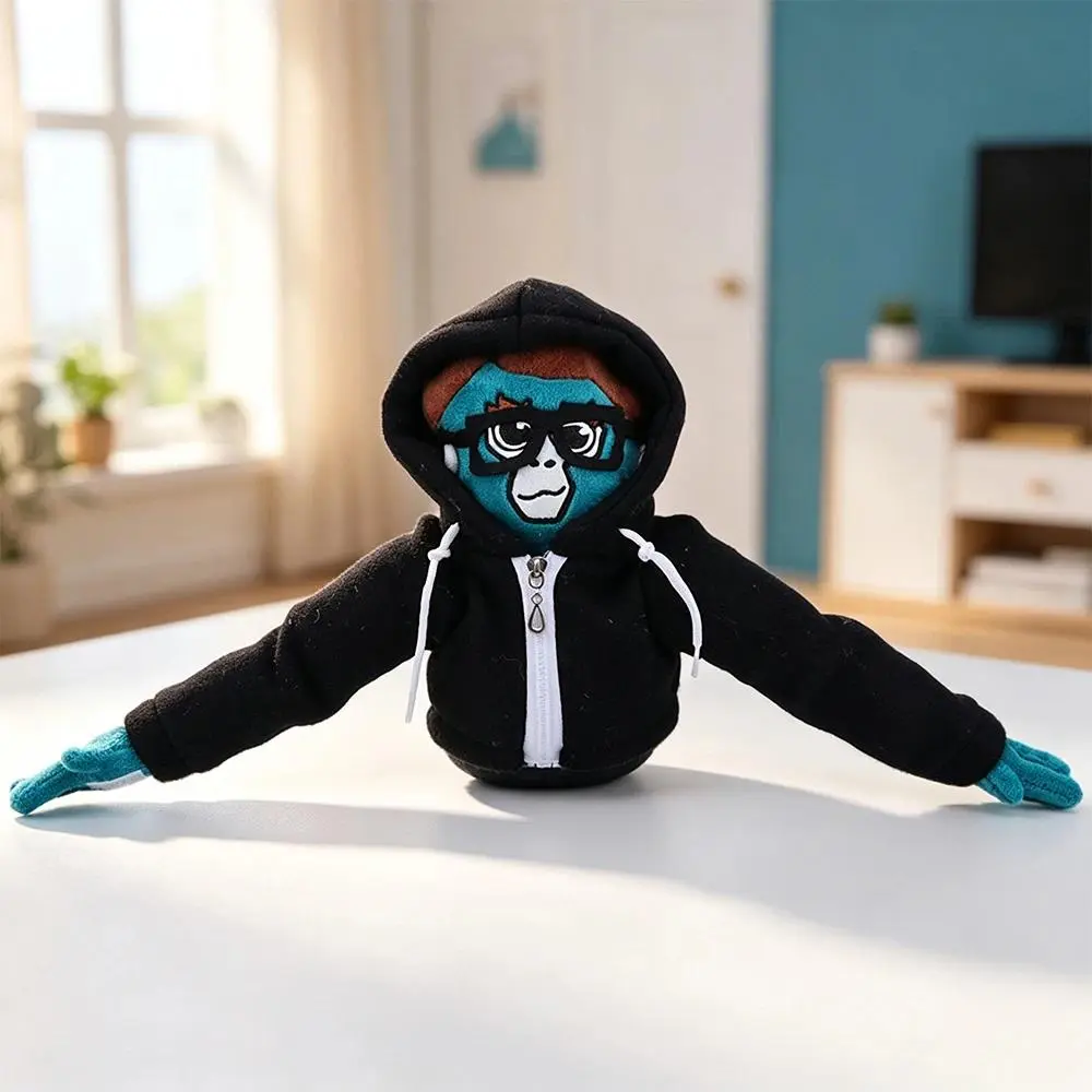 21cm Gorilla Tag Legendary Lemming Plush Toys Super Soft Stuffed Animals Toy Chimpanzees Soft Stuffed Dolls Fans Birthday Gifts
