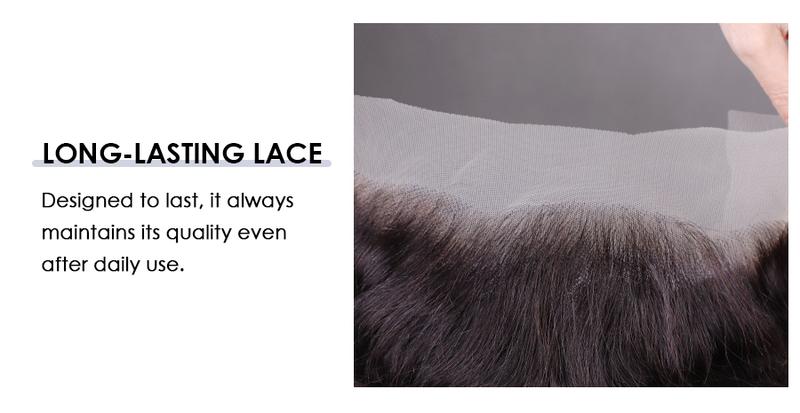 [New Upgrade] Pizazz Drawstring Glueless Wig 13x6 HD Transparent Lace Front Human Hair Wigs 220 Density Pre-Cut / Pre-Plucked Brazilian Straight Lace Frontal Wig With Tiny Knots