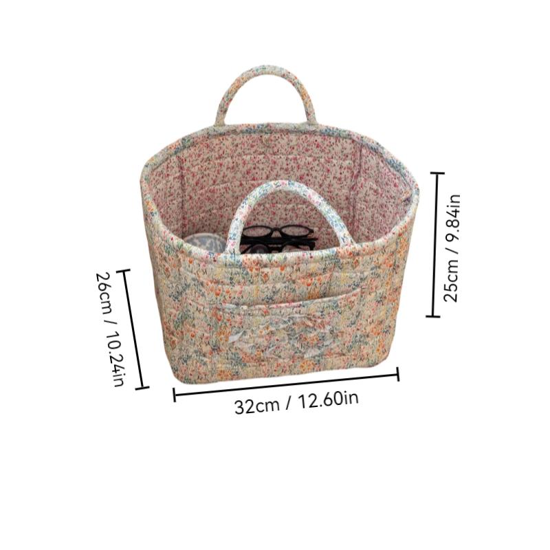 Car Storage Basket Organizer, Multi-Purpose Car Interior Accessories, Easter & Mother’s Day Gift, Durable & Space-Saving Design for Vehicles