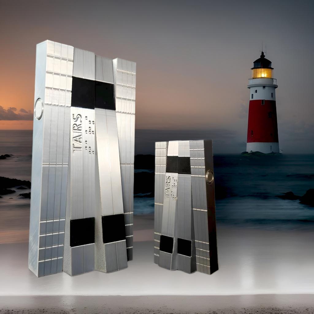 Interstellar Realistic Robot Model Handmade Decoration, Durable Material Design for Home Office Game Desk, Unique Gift Idea for Fans & DIY Players