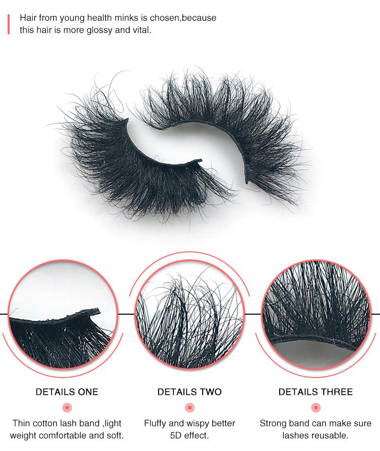 Fluffy wispy strip eyelash Makeup Cosmetic high volume