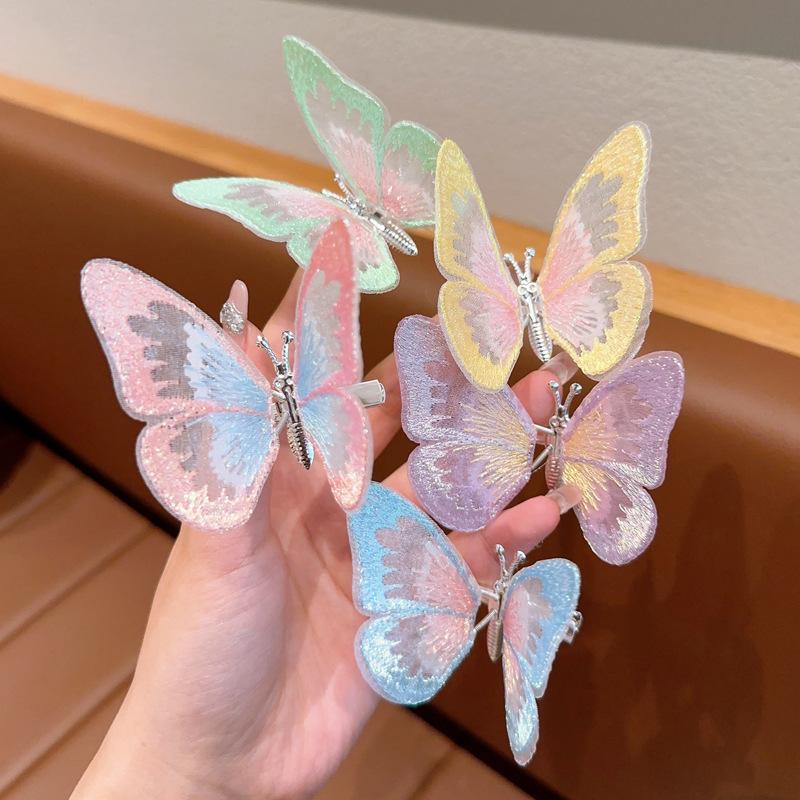 1/3/5PCS Embroidery Fragrance Butterfly Car Decoration