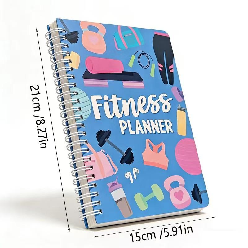 Fitness Planning Notebook, Track Workouts & Goals, Ideal for Beginners, Weight Loss, Regular Training Lovers, Health Management Tool