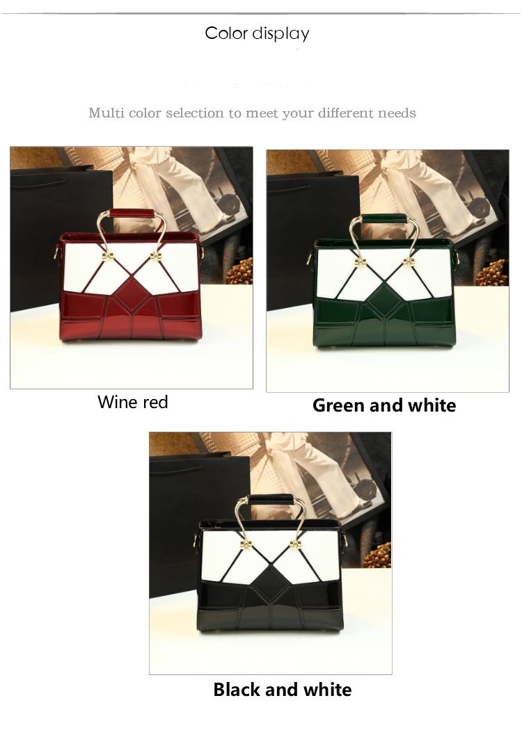 Fashion Women's Square Patchwork Bag, Classic Versatile Shoulder Bag, Casual Crossbody Handbag, Stylish Daily Use Accessory