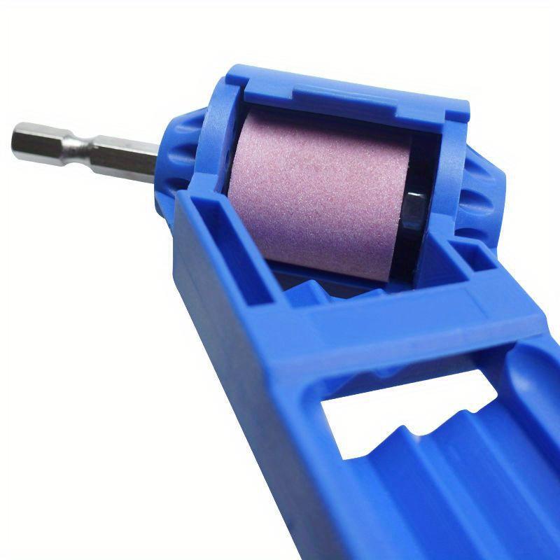 1pcs Portable Drill Bit Sharpener With Grinding Wheel For Quick And Easy Sharpening Of Nail Drill Bits, Sharp And Ready