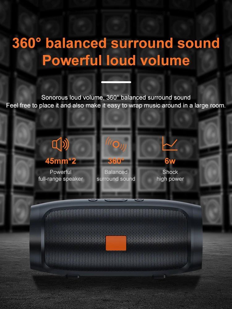 USB Bluetooth Speaker Dual Speaker Stereo Outdoor Tfusb Playback Fm Voice Broadcasting Portable Subwoofer Wireless Speaker
