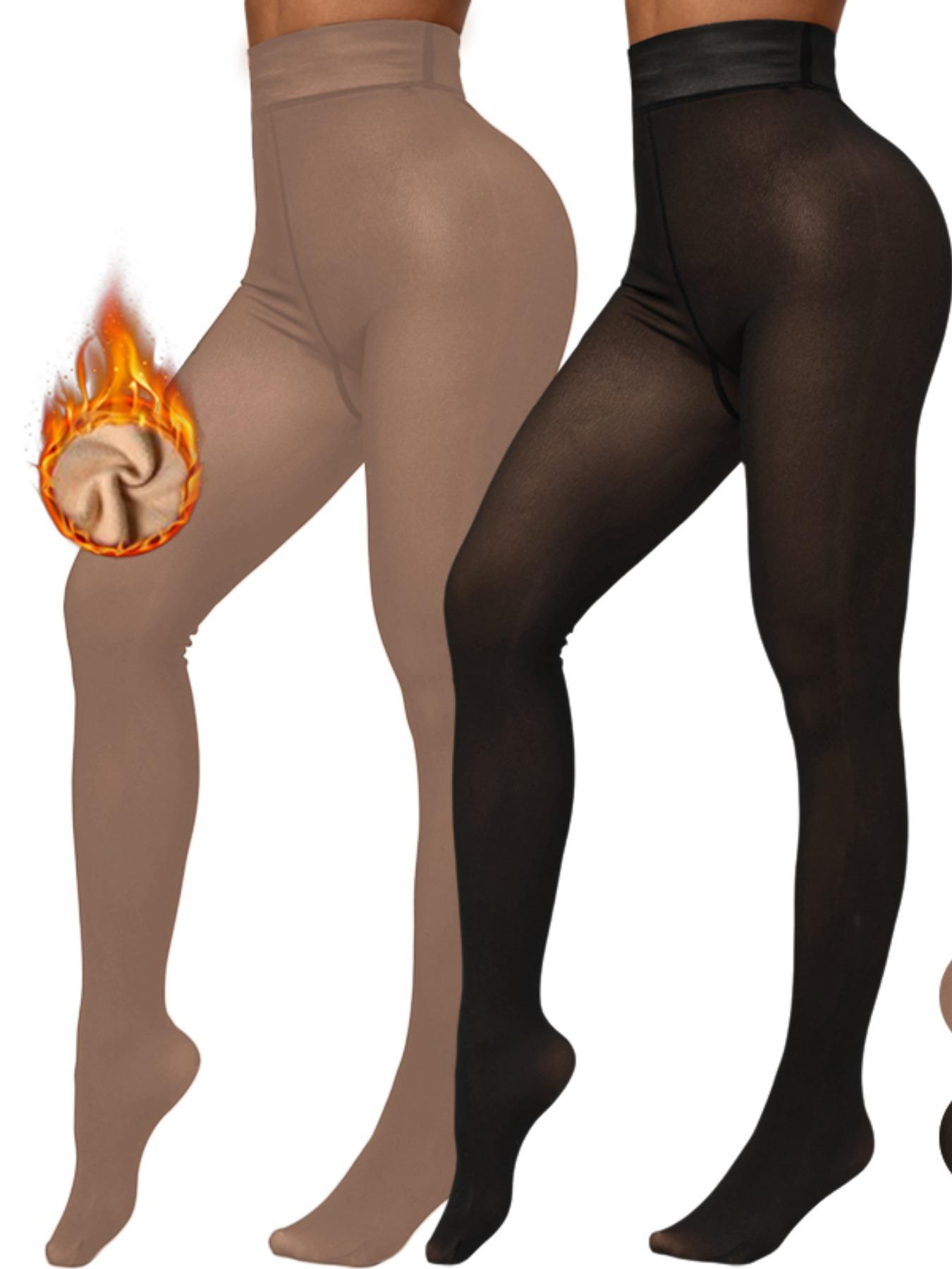 Women's High-Waisted Yoga Pants, Sporty Design, Fall & Winter Wear, Plain Pattern, Warm & Comfortable, Ideal for Gym & Outdoor Activities, Gym Workout Leggings