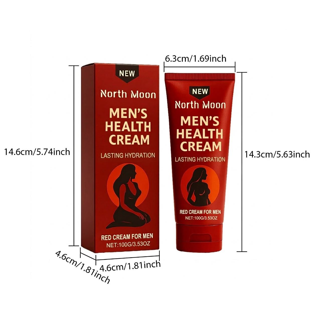 Men's Body Care Cream, Daily Moisturizing for Smooth Skin, Gentle Ingredients, Massage Therapy, Ideal for Men's Skincare Routine, Hydrating Body Moisturizer