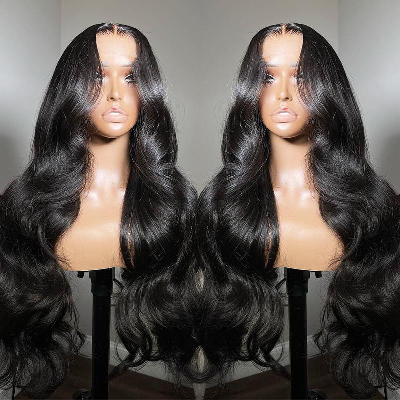 13x6 HD Transparent Lace Frontal Wigs Human Hair Pre Plucked 13x4 Lace Brazilian Body Wave Wigs with Baby Hair 180 Density Natural Hairline for Black Women 32inch TikTokShopHolidayHaul