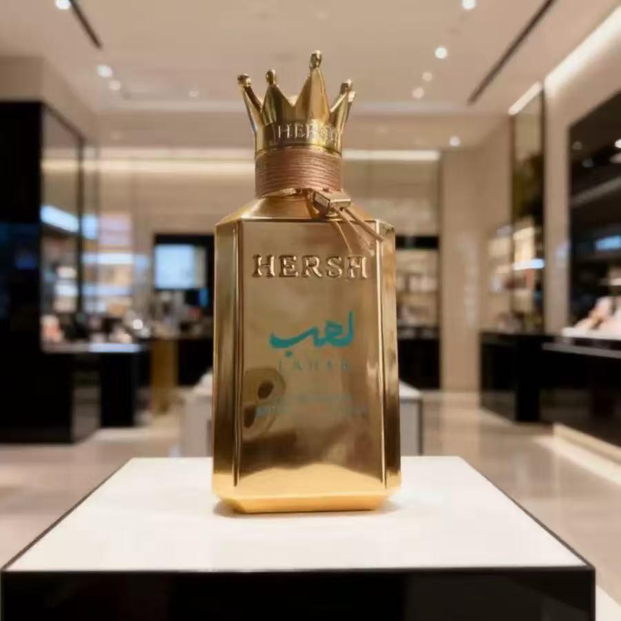 Hersh Lahab Arabic Crown Perfume, Aromatic Woody Scent, Unisex Fragrance, Perfect Gift, High-Quality Essential Oil, Ideal for All Seasons