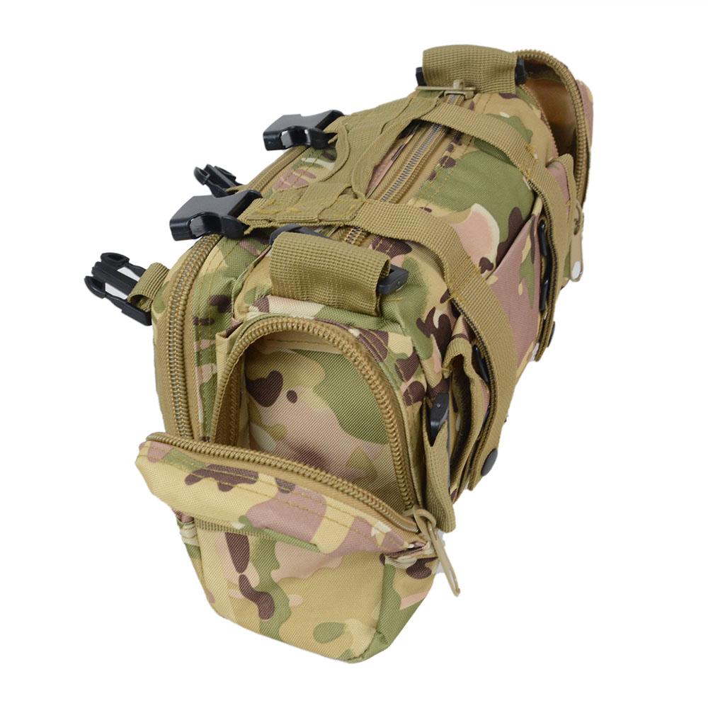 Sports Outdoor Camouflage Cycling Photography Tactical Magic 3P Attack Waist Bag with Zip  Bag for Sports Use t Wizard Castle Sling Bag outdoor sport travel Men's Crossbody Bag with Skull Design tactical pack Adjustable Waist Fanny Pack travel  on  bags