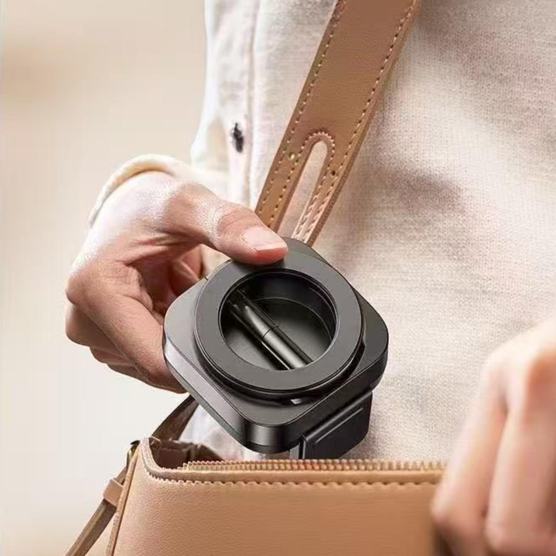 Multi-Functional Magnetic Phone Stand, 360° Rotatable Foldable Phone Holder, Adjustable Portable Travel Desk Mount, Lazy Person Phone Stand