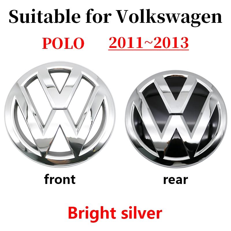 Volkswagen Car Front & Rear Emblem, Hood Decoration, Scratch Resistant, Durable, Replacement Badge, Fits Polo 2011-2013 & All Vw Models
