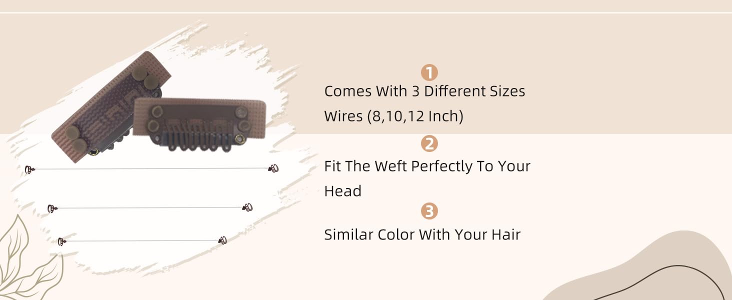 Full Shine Wire Weft Hair Extensions Human Hair Invisible Fishing Wire Adjustable #TikTokShopBlackFriday