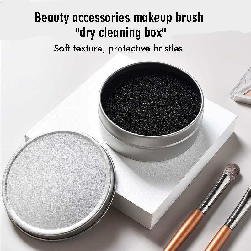 5pc Pro Makeup Brush Cleaning Sponge Set, Gentle & Efficient Color Remover, Ideal for Dry Cleansing & Sanitization, Fits All Brushes