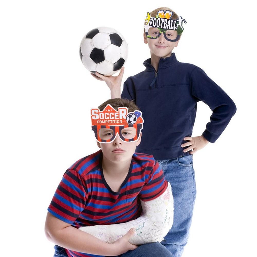 4pcs 2026 World Cup Fan Glasses, Football Theme Party Decorations, Cheerleading Props, Photo Booth Accessories, Model Xinghao Swl-2023101