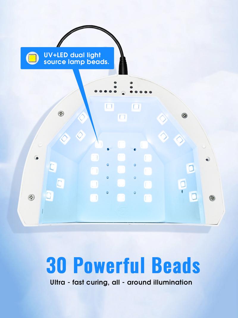 Jewhiteny UV LED Nail Lamp for Gel Nail Polish - Home Manicure Making Tools with Auto Sensor & 4 Timers, Ideal for Salons and Cutics Jewhiteny UV LED Nail Lamp for Gel Nail Polish - Home Manicure Making Tools with Auto Sensor & 4 Timers, Ideal for Salons and Cutics