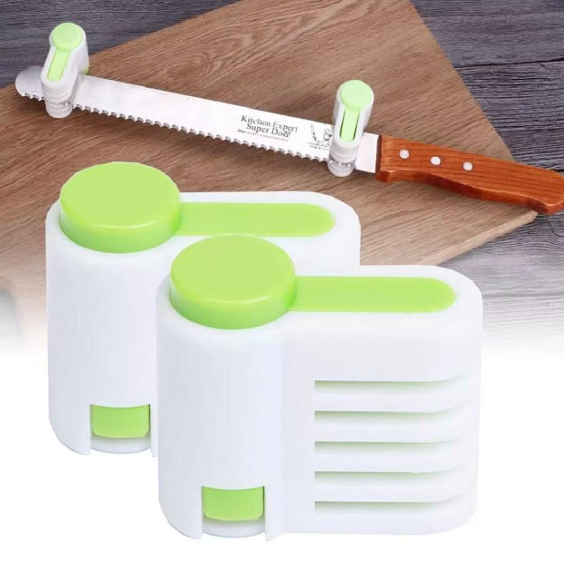 Multifunctional Cake Slicer Set, Five-Layer Bread Cutter, Practical Kitchen Baking Tool, Home Use, 2-Piece Set, Home Baking Enthusiasts, Versatile Kitchen Tool, Durable, Kitchen Utensils Set