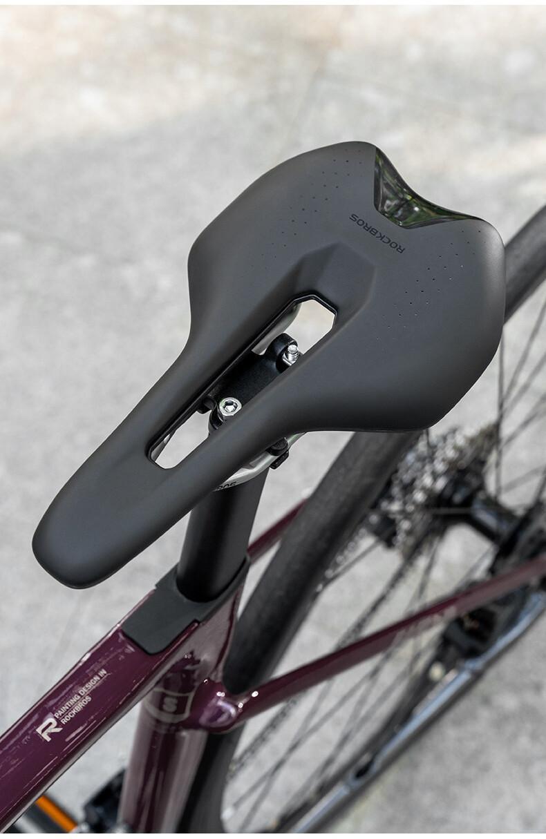 ROCKBROS Bicycle Saddle Ultralight Hollow Shock-Absorbing MTB Road Bike Seat
