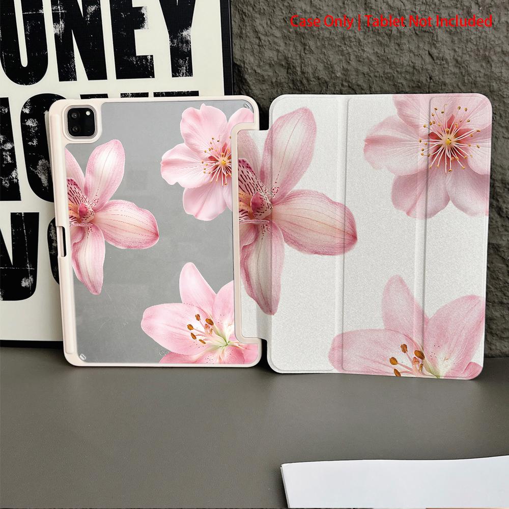 1 Piece Protective Folio Tablet Case with Pen Holder compatible with iPad 10.9/Pro11/10th/iPad7/8/iPad Air 4/5/iPad Pro/iPad Air 13(M3 2025)/iPad Air 11(M3 2025)/iPad Air 11(M3 2025)/iPad 11(A16 2025), Auto Sleep/Wake Function/Stylish Tablet Accessories