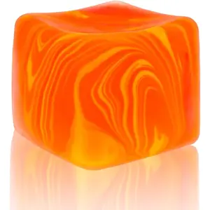 Slow Rising Stress Cube , Dough Stress Balls Soft Fidget Squishy Toys for Anxiety Relief, Pull Stretch Classroom Prize Party Favors Toys for Kids