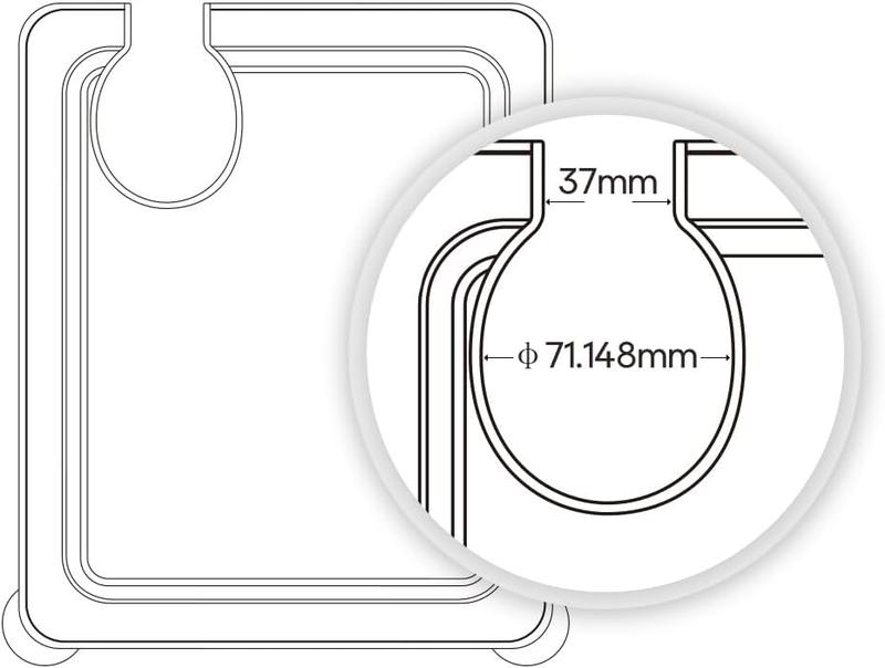 EVERIE Sous Vide Container with Universal Silicone Lid & Sous Vide Built-in Submersion Rack & Insulated Container Sleeve 12QT Kitchen Utensils for Cooking & Reheating Compatible with Anova,Breville Joule, Instant Pot Sous Vide Cooker  (KIT-TY-GJ)
