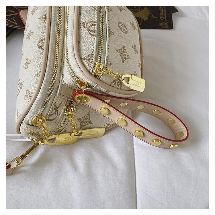 New 2026 Trendy Printed Women's Bag, Vintage Chic Single Shoulder Crossbody Bag, Commuter Casual Chest Bag, All Seasons Fashion Accessory