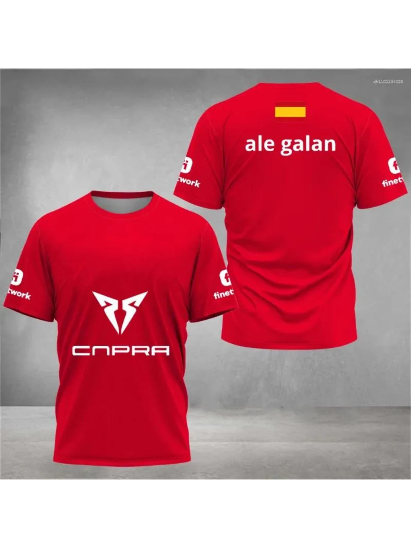 2026 Spring/Summer Men's T-Shirts, Men's Padel Sport Crew Neck T-Shirt, High Quality Breathable Summer T-Shirt, 3D Printed Outdoor Casual Loose T-Shirt