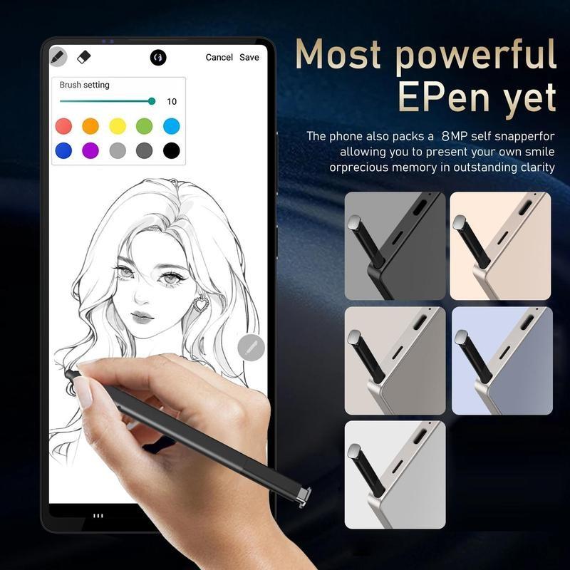 S17-I25 Ultra Smartphone with Stylus, 7.2-Inch HD Display, 4GB RAM, 32GB Storage, Android 12, 4g Connectivity, 4000mah Battery, Dual Cameras