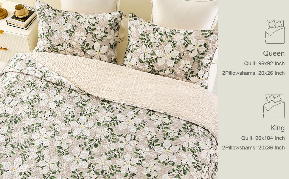 【blackfriday/cybermonday】Whale Flotilla Reversible Paisley Quilts, Lightweight Boho Printed Bedspreads Coverlets Quilt Bedding Set with 2 Pillow Shams for All Seasons