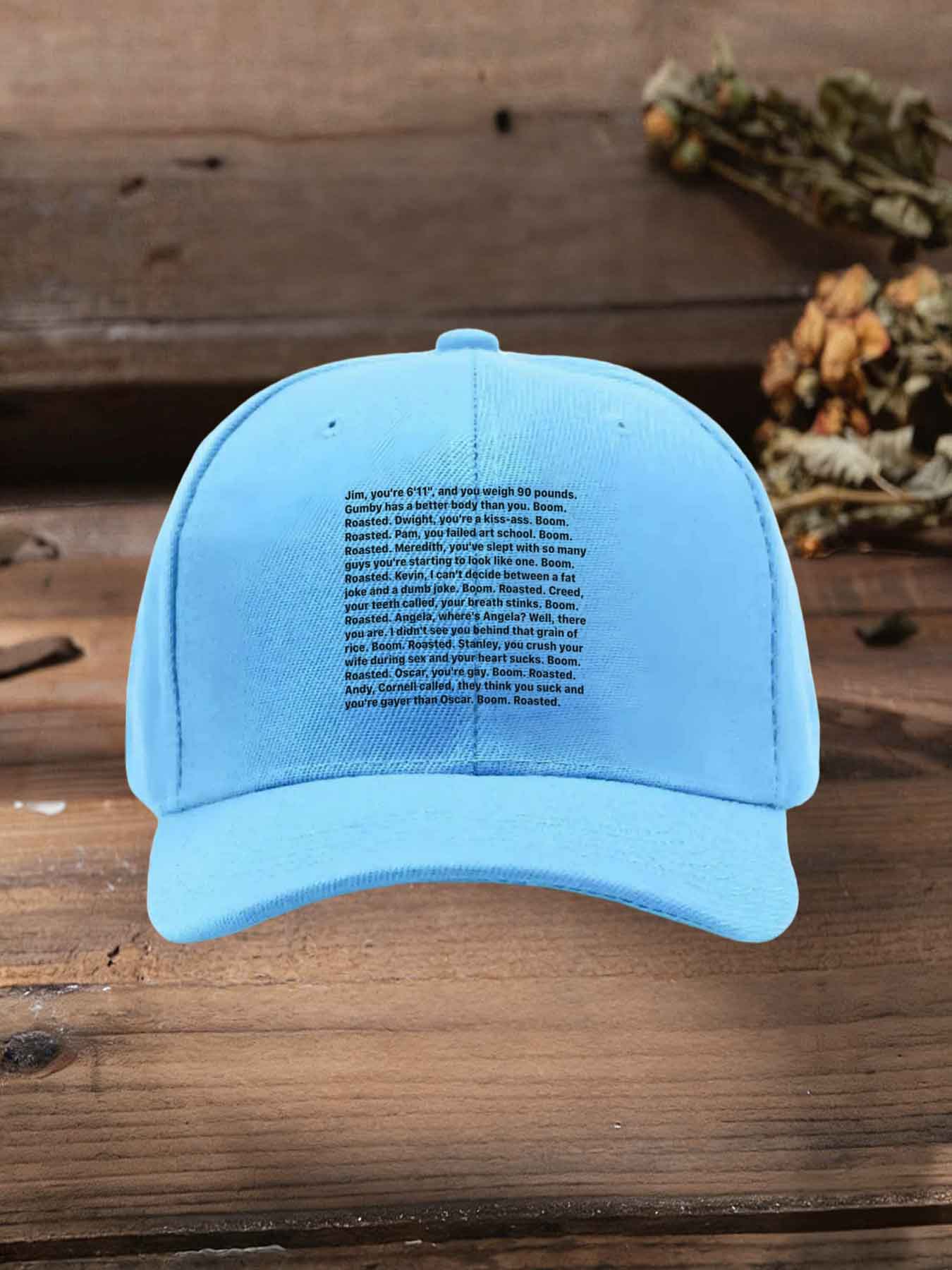 Scott's Boom Roasted Speech 2026 new model Classic Baseball Cap-Adjustable Suitable for Both Men and Women Available in Multiple Colors Comfortable Breathable Hat Suitable for Men and Women