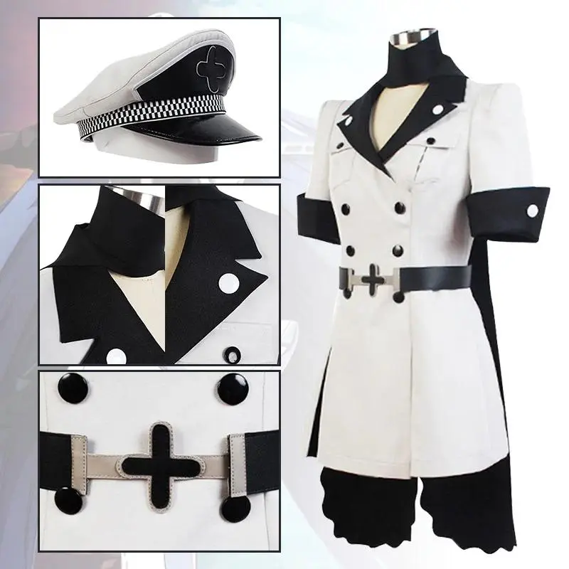 Anime Akame Ga KILL Esdeath Cosplay Costume Wig Hat Socks Outfits Women Esdeath Empire General Outfits Full Set Halloween Party