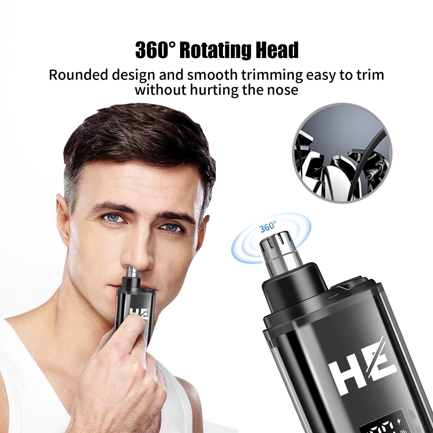 5-piece electric barber beauty combination men's professional hair clipper cordless hair clipper rechargeable trimmer men's beard trimmer hair clipper and hair clipper kit Wireless Hair Cutter Hair Clippers Set