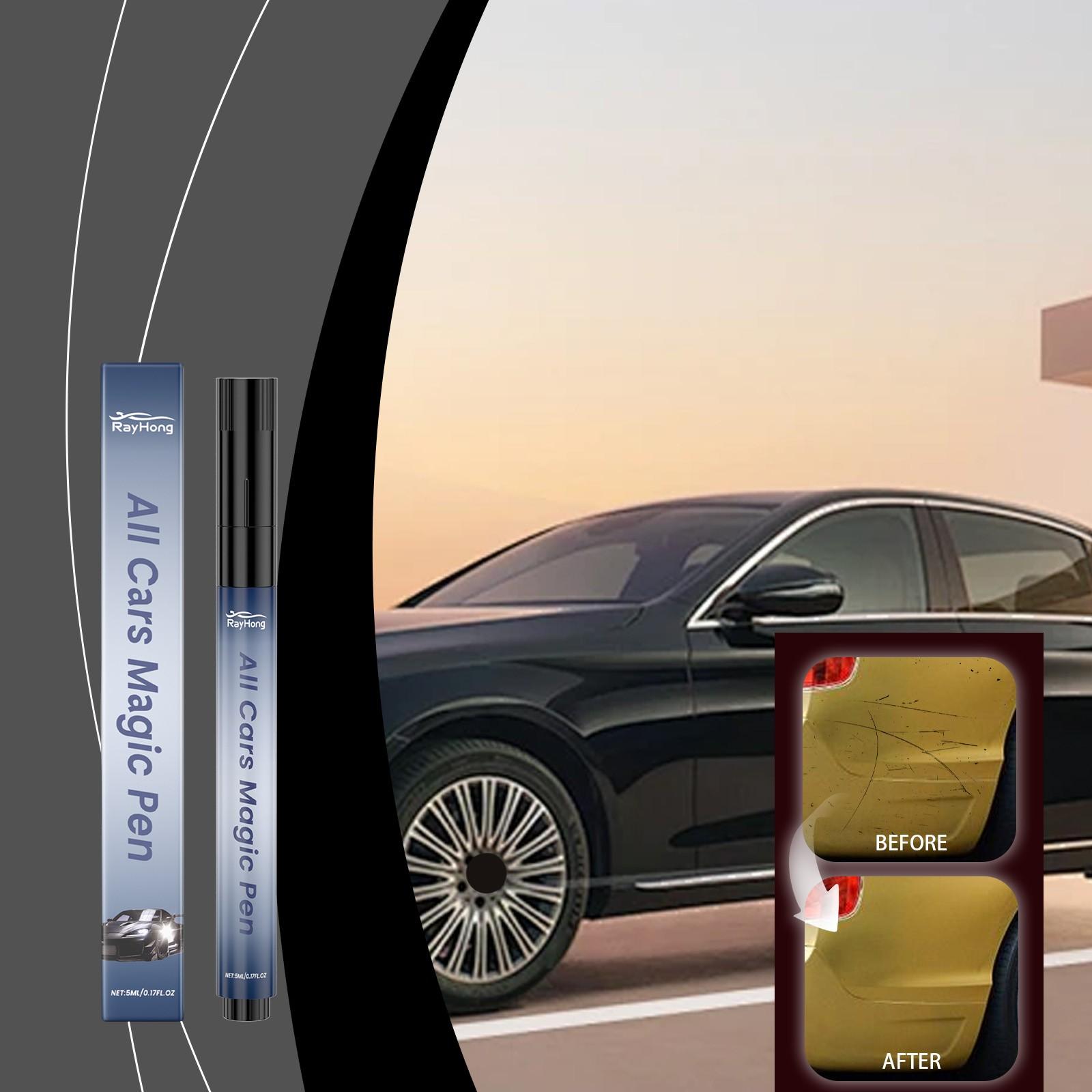 Car Scratch Repair Pen, Paint Surface Scratches Fix Refinish Polish Color Fill, Automotive Care Tool, Easy Use, Durable