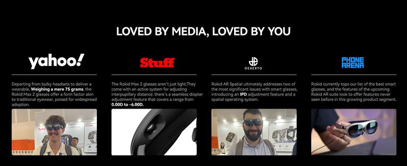 Rokid AR Max 2 Glasses, AI & AR Glasses, 300" 120Hz Ultra-HD Home Theater Screen, 50° FOV, 600 Nits Brightness, Adjustable up to -6.00D, Hi-Fi Sound & Private speakers,  Immersive Display for iPhone 16/15, Steam Deck, ROG, Mac, PC, Android & iOS