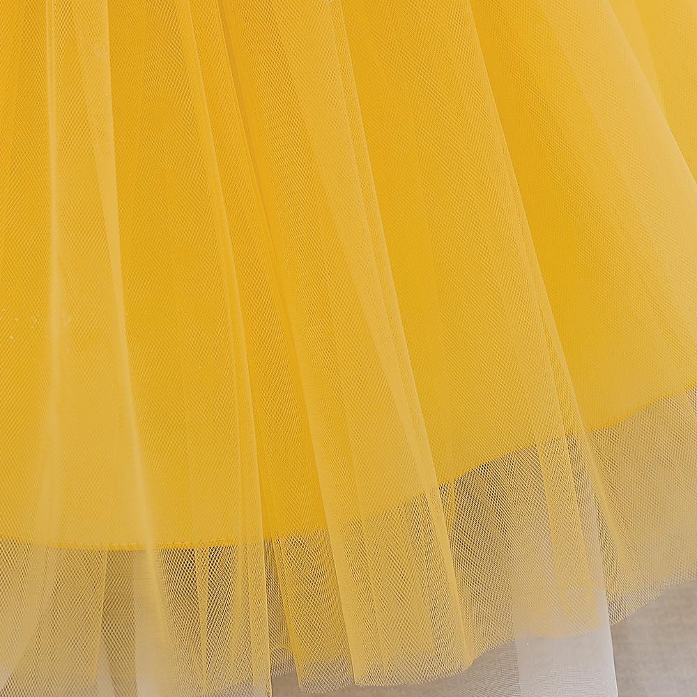 Baby Girl Clothes Infant Christening Cocktail Toddler Baptism Pageant Birthday Party Floral Patchwork Mesh Ball Gown Princess Dress for all Season 12 Months to 3 Years