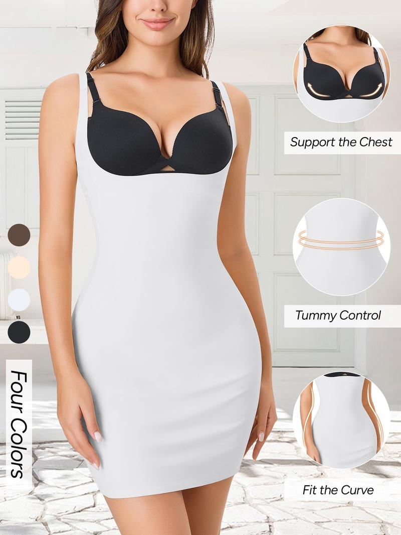 Body-Shaping Dress for Women, Double-Layer Control to Hide Flaws, Elegant Strapless Evening Gown for All Occasions